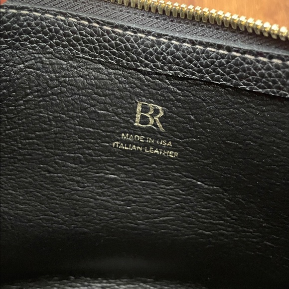 Banana Republic Vida Half-Moon Shoulder Bag - Black Leather - NWT - Picture 12 of 16